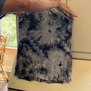 Navy tie die bathing suit cover up. Worn several times. Listing #3195